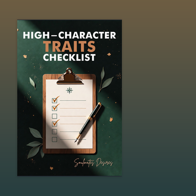 High-Character Traits Checklist